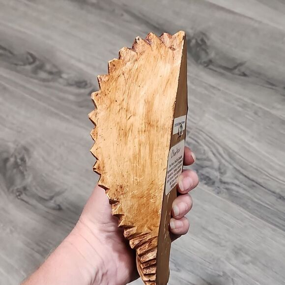 Vintage 91' Chieftain Appalachian Indian Head Ceramic Wall Decor - Picture 5 of 8